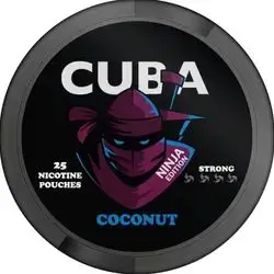 cuba coconut ninja edition 15 mg pouch