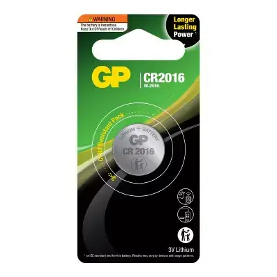 GP17 Lithium Coin Battery CR2016 3V