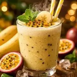 Banana Passion Fruit Milk