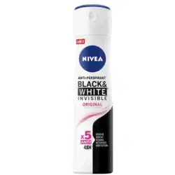 NIVEA Black and White Invisible Deodorant Spray 150ml