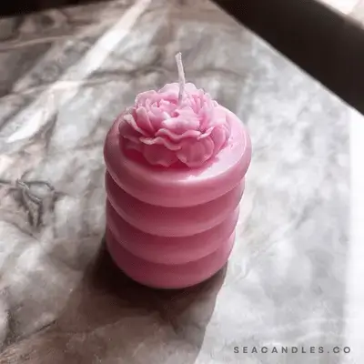 Lilac Candle