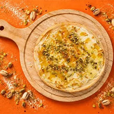 Bird's Nest with Labneh & Nuts