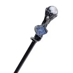 Crystal Wand Glass With Snake 27cm