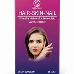 ‏PZ Medicare Hair-Skin-Nail 30tabs