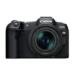 Canon EOS R8 Mirrorless Camera RF24-50mm F4.5-6.3 IS STM Lens Kit