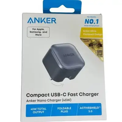 Anker Nano Charger (45W) Compact USB-C Fast Charger/Ayn Alfahad