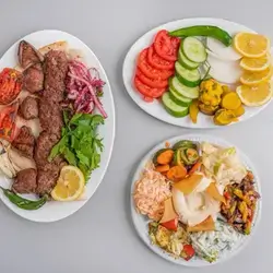 1 Skewers Meat Kabab And 1 Skewers Meat Tikka