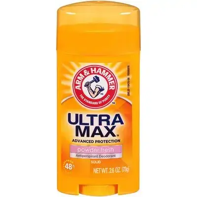 مزيل رائحة نسائي مضاد للعرق بودر فريش الترا ماكس من ارم اند هامر ( 73 غرام )//Arm & Hammer Antiperspirant Deodorant Ultra Max Powder Fresh – 73g
