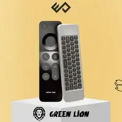 Green Lion 4 in 1 Wireless Remote With Keyboard - Black