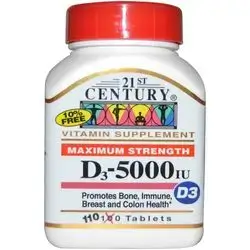 21st century D3-50000iu 20 tablet