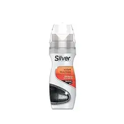 Silver Liquid Shoe Shine Black 75 Ml