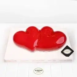 double heart mold