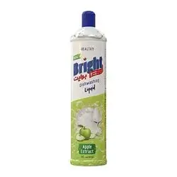 Bright Dishwashing Liquid Apple 1000 Ml