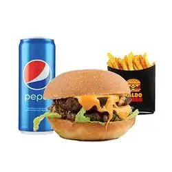 Double-Patty Burger Combo