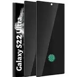 Glass Screen S22 Ultra Black 8565-LCD