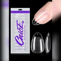 192pcs Short Almond Shaped False Nails