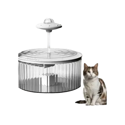 E422 UFO-Style Pet Water Fountain