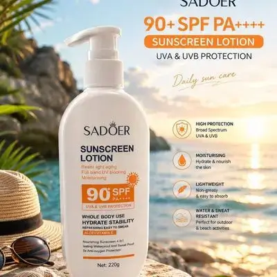 SADOER SPF 90+ Sunscreen Lotion