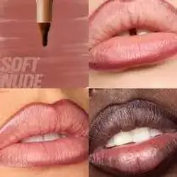 hudabeauty lip contour stain soft nude