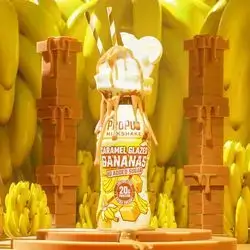 fruity banana flavor with delicious caramel milkshake