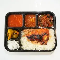 Rice & Stuffed Chicken With 3 Broth
