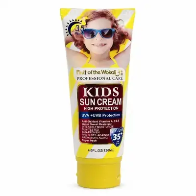 Fruit of the Wokali Kids Sun Cream SPF 35+ – 130ml