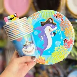 disposable paper plate & cup
