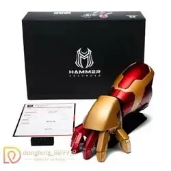 Iron Man Motorized Wearable Arm Gauntlet – Voice Control & LED Repulsor