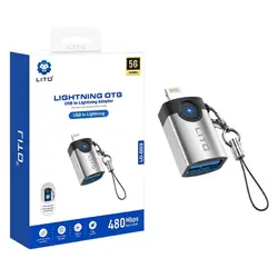 LITO LD003 High-Speed USB to Lightning OTG Adapter