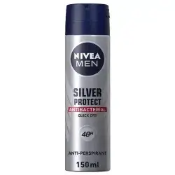 nivea men silver protect antibacterial spray