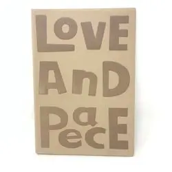 love and peace Note Notebook