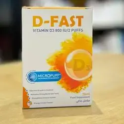 D-Fast Vitamin D3 800IU/2 Puffs