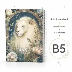 Hardcover Spiral Notebook – B5 | 100 Sheets