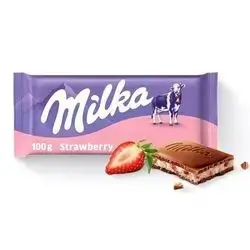 Milka Chocolatte Strawberry 100g