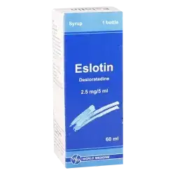 Eslotin 2.5mg /5 ml oral syrup