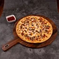 Beef Burger Pizza