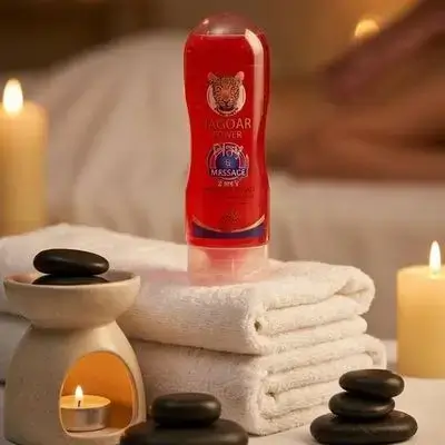 JAGOAR POWER Play & Massage 2 in 1 (Strawberry Extract)