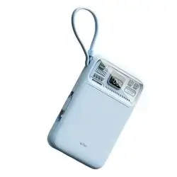 WIWU Magnetic Power Bank |10000mAh - Light Blue