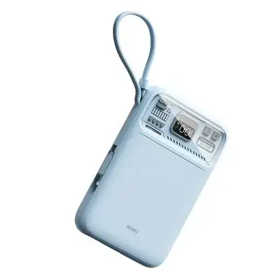 WIWU Magnetic Power Bank |10000mAh - Light Blue