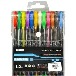 FLASH PEN 12PCS  0.1MM