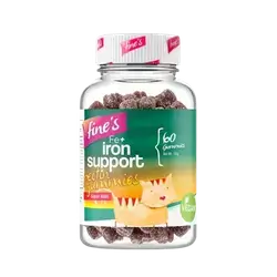 Fe+ Iron Support 60 Pectin Gummies _ Fine`s
