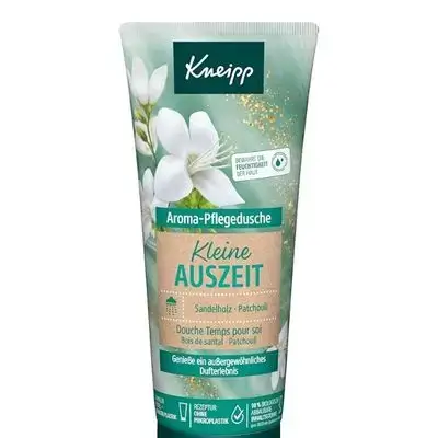 Kneipp Aroma Care Shower Small Time Out – Preserves the Moisture of the Skin – Formulation without Microplastics – Vegan – 200 ml