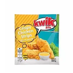 Kwik Bite Crispy Chicken Strips 500 Gm