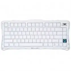 GravaStar Mercury K1 Wireless RGB Gaming Keyboard — White Special Edition