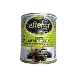 Eftelya Sliced Ripe Black Olive825g