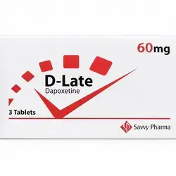 D‑Late Dapoxetine 60 mg – 3 Tablets