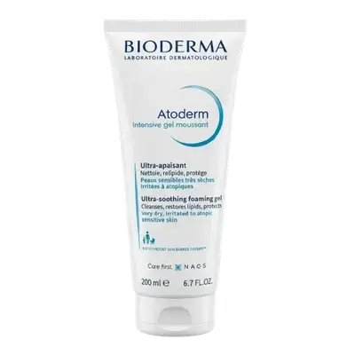 Atoderm Ultra-Soothing Foaming Gel Very Dry Irritated To Atopic Sensitive Skin 200ml _ BIODERMA