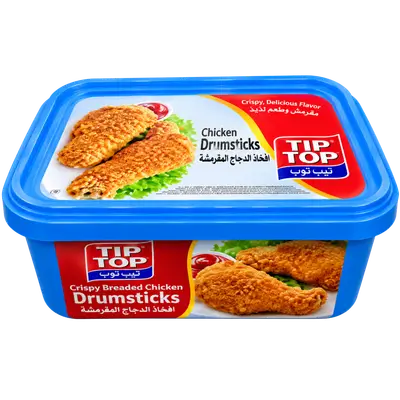 Tip Top Broasted Crispy Chicken Thighs, 700g Box