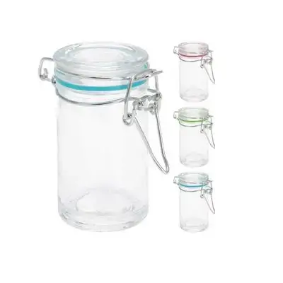 Storage Jar Glass Dıa 45Xh85Mm