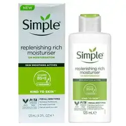 Simple Replenishing Rich Moisturiser - 125ml | سمبل مرطب غني للبشرة الجافة - 125 مل